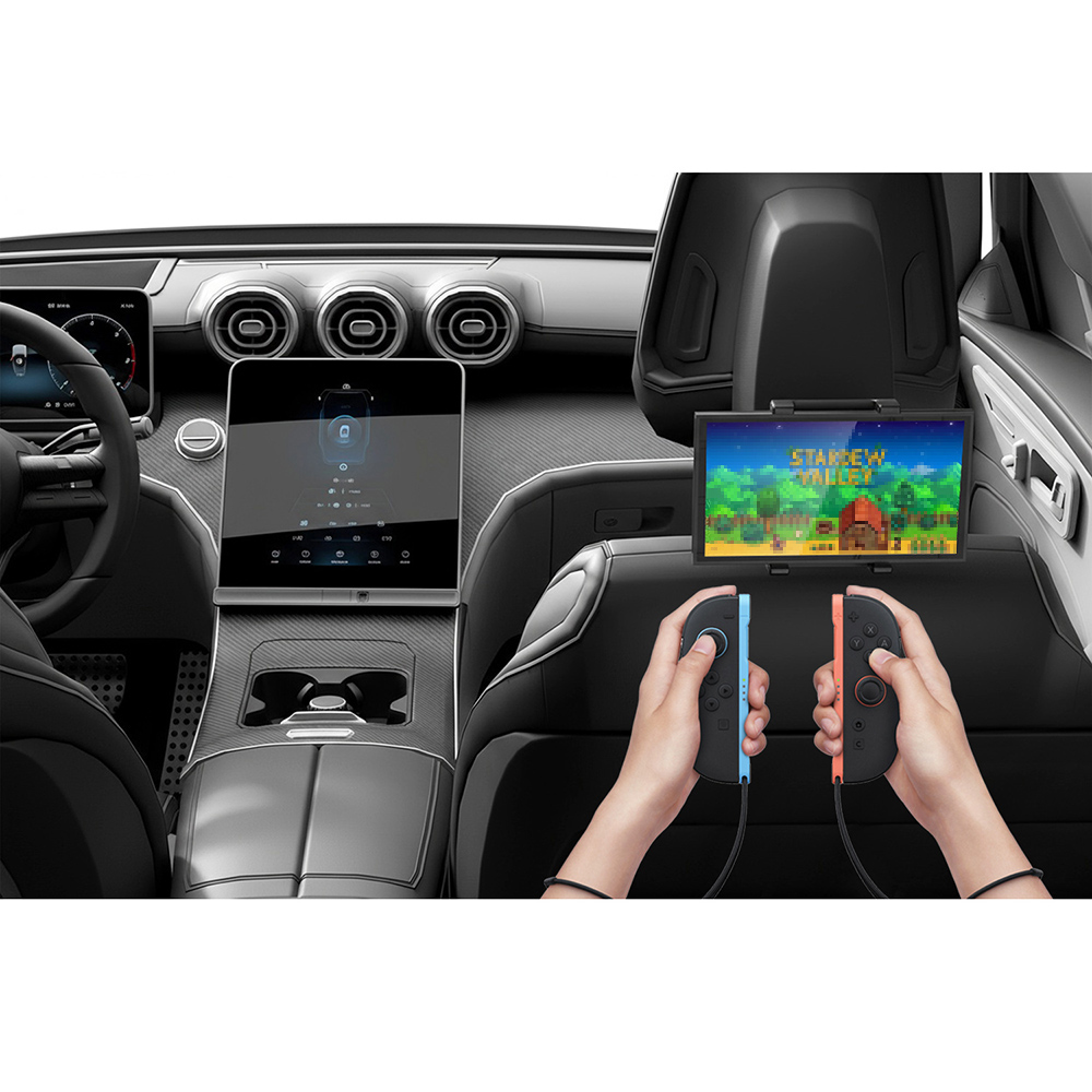 Gaming Console Holder - Portable Console Universal Car Stand for