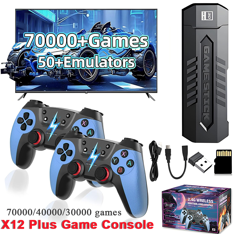 Gaming Console X2 - X2 Retro Game Stick with 128GB