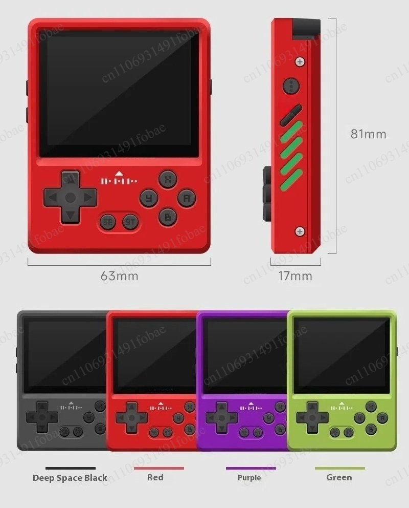 Gaming Console All - All Metal CNC Retro Handheld Game