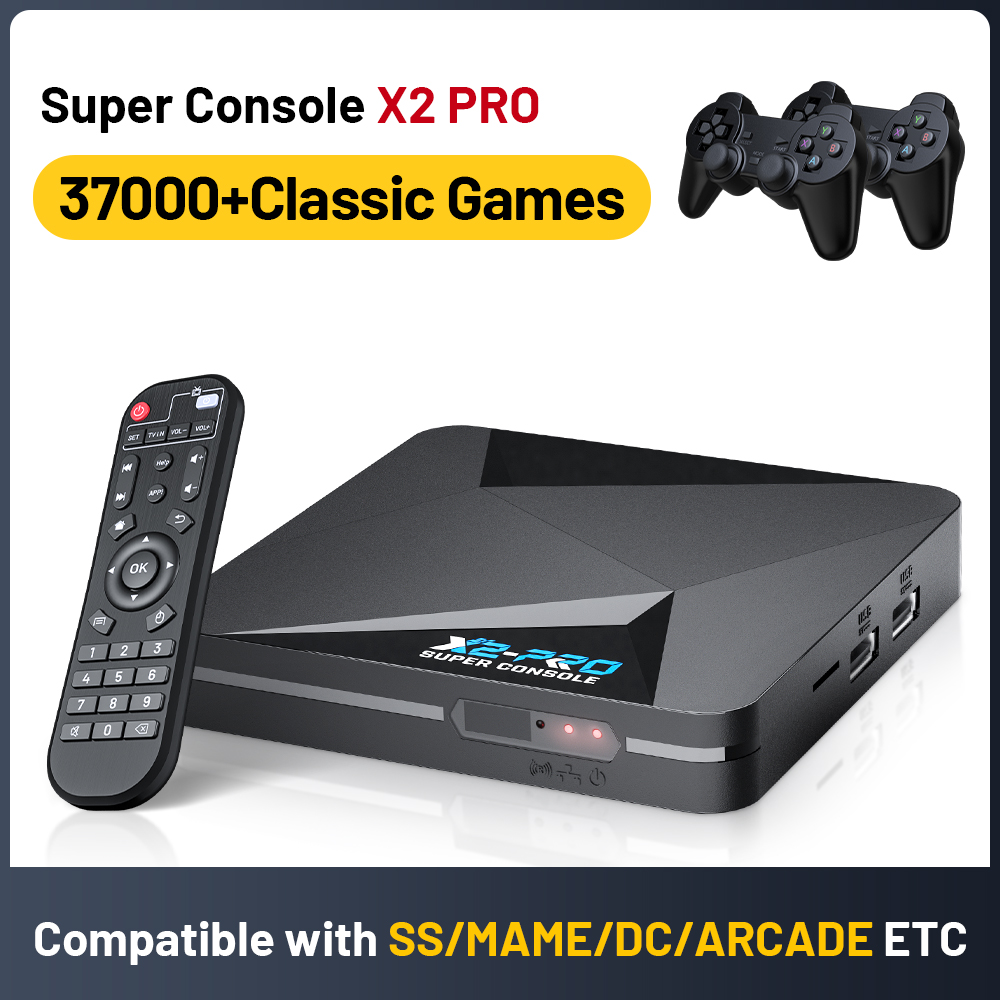 Gaming Console X2 - Retro Video Game Console KINHANK Super