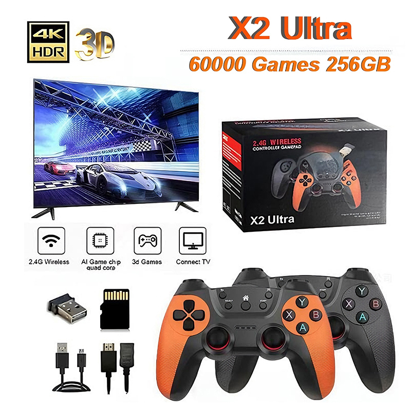 Gaming Console X2 - New X2 Ultra Video Game Stick