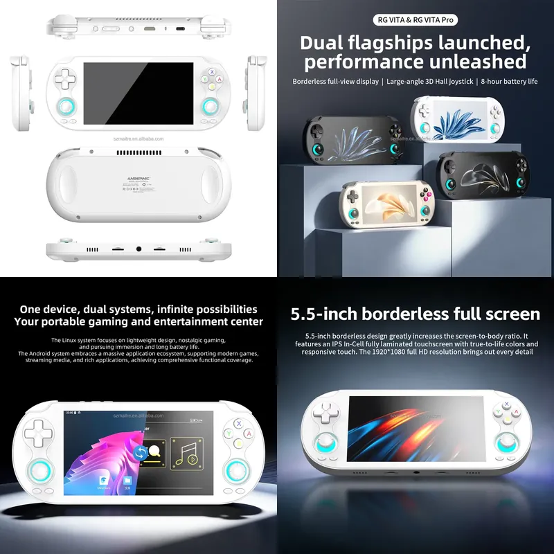 Gaming Consoles - 【CHIMU HOME】 5.5 inch touchscreen handheld