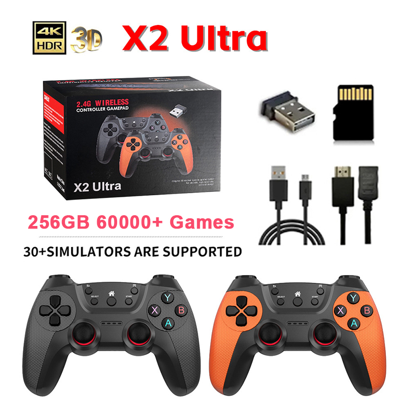 Gaming Console X2 - X2 Ultra Game Stick 256GB 60000+