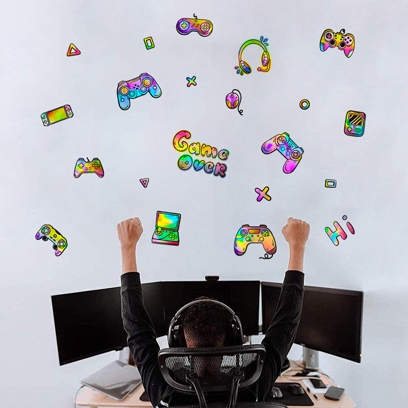 Laser Material Color Gradient  - Gaming Console Game Zone recension och pris