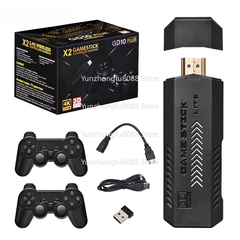 L GD10 Plus Game Stick 4k Blac - Gaming Console X2 recension och pris