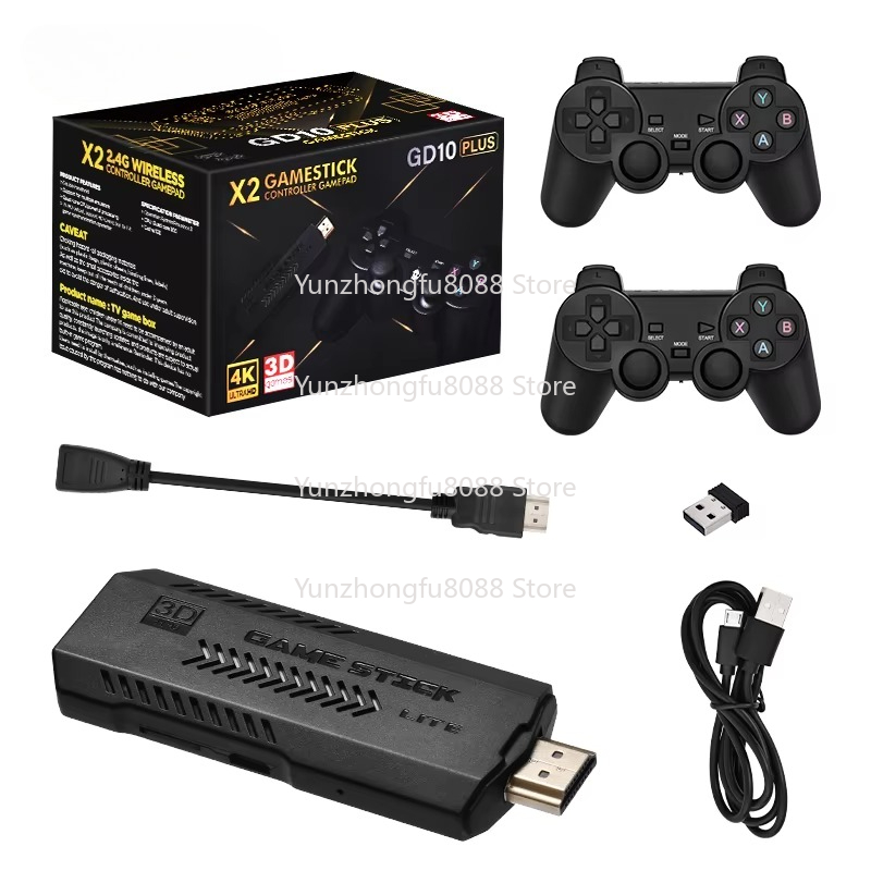 L GD10 Plus Game Stick 4k Blac - Gaming Console X2 recension och pris