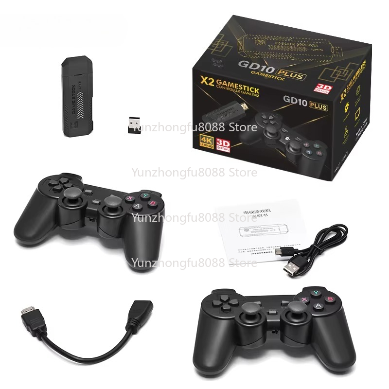 L GD10 Plus Game Stick 4k Blac - Gaming Console X2 recension och pris