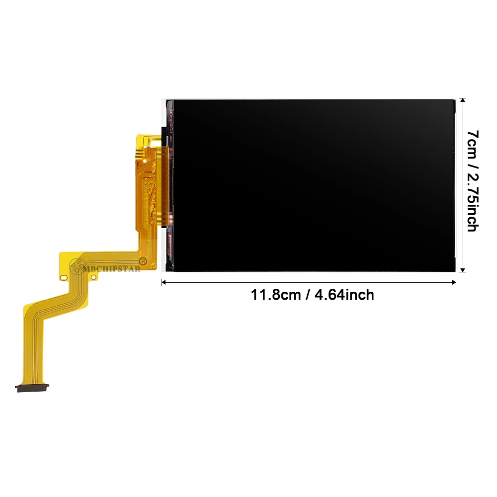 For New 2DS XL LL Top LCD Scre - Gaming Console All recension och pris