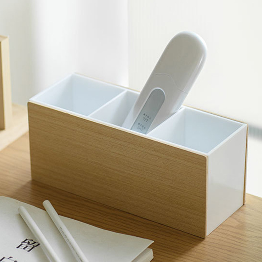 Wooden Tabletop Storage Organi - Controller Stand Holder recension och pris