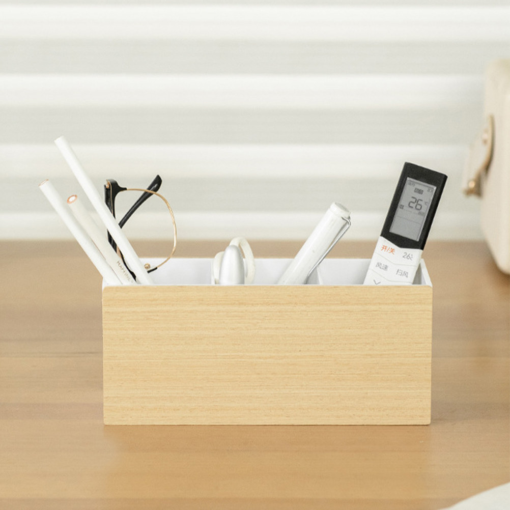 Wooden Tabletop Storage Organi - Controller Stand Holder recension och pris