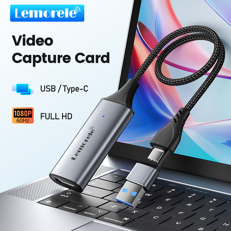 Lemorele USB 2.0 Video Capture - Gaming Console With Phone recension och pris