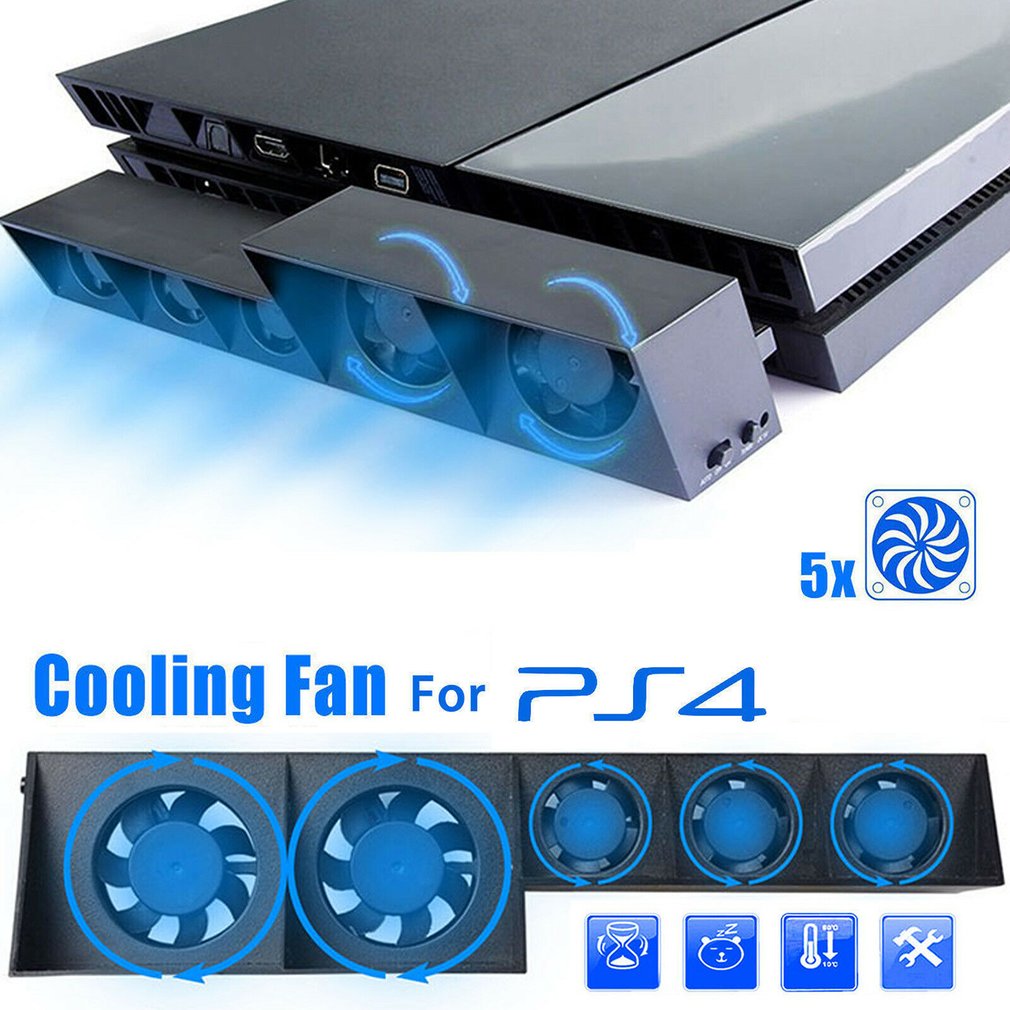 Base Fan Stand For Sony PS4 Pr - Gaming Console Holder recension och pris