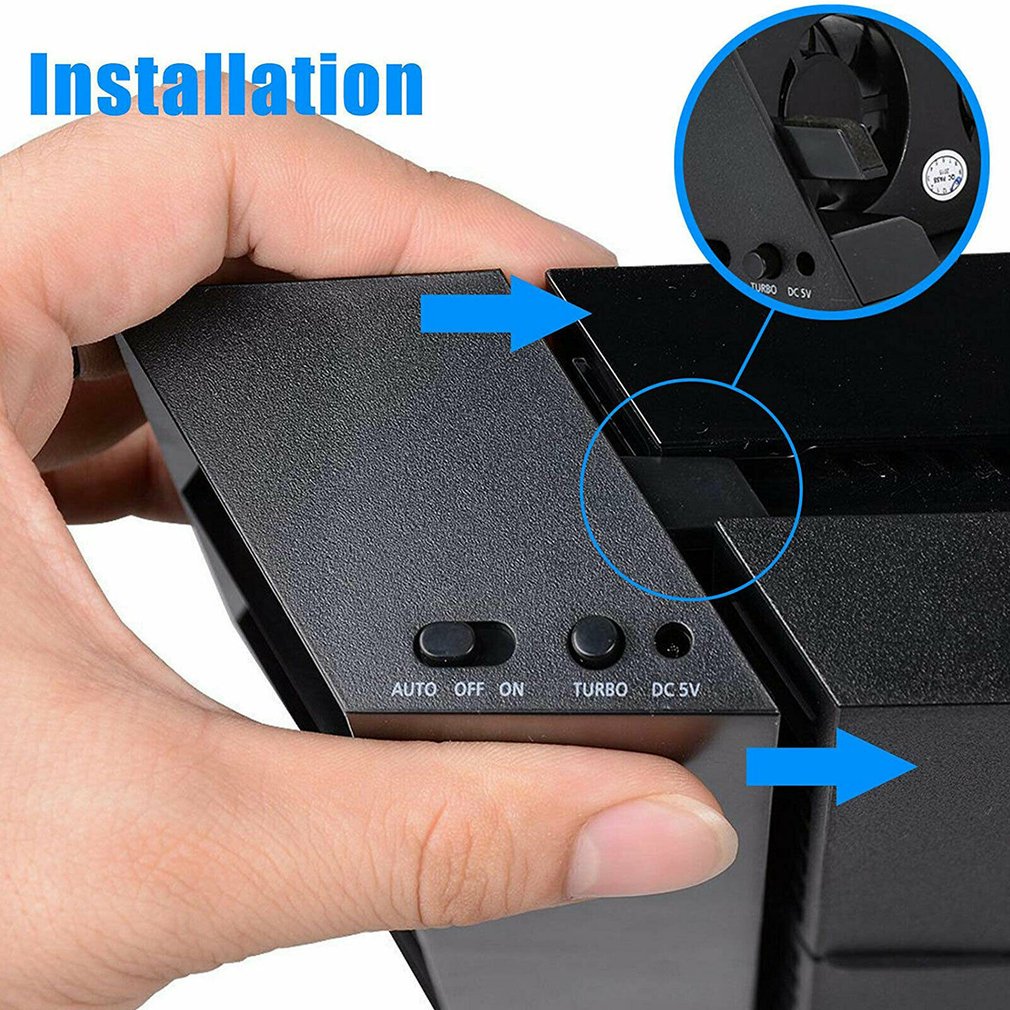 Base Fan Stand For Sony PS4 Pr - Gaming Console Holder recension och pris