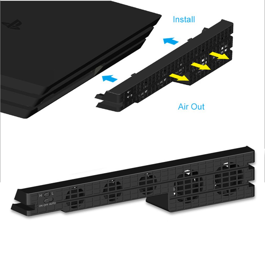 Base Fan Stand For Sony PS4 Pr - Gaming Console Holder recension och pris