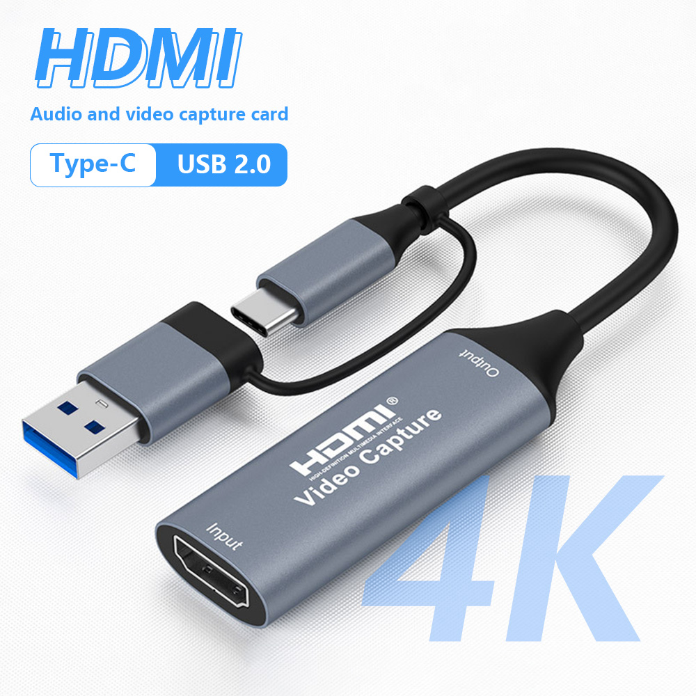 4K 2 in 1 USB 2.0 Video Captur - Gaming Console With Phone recension och pris