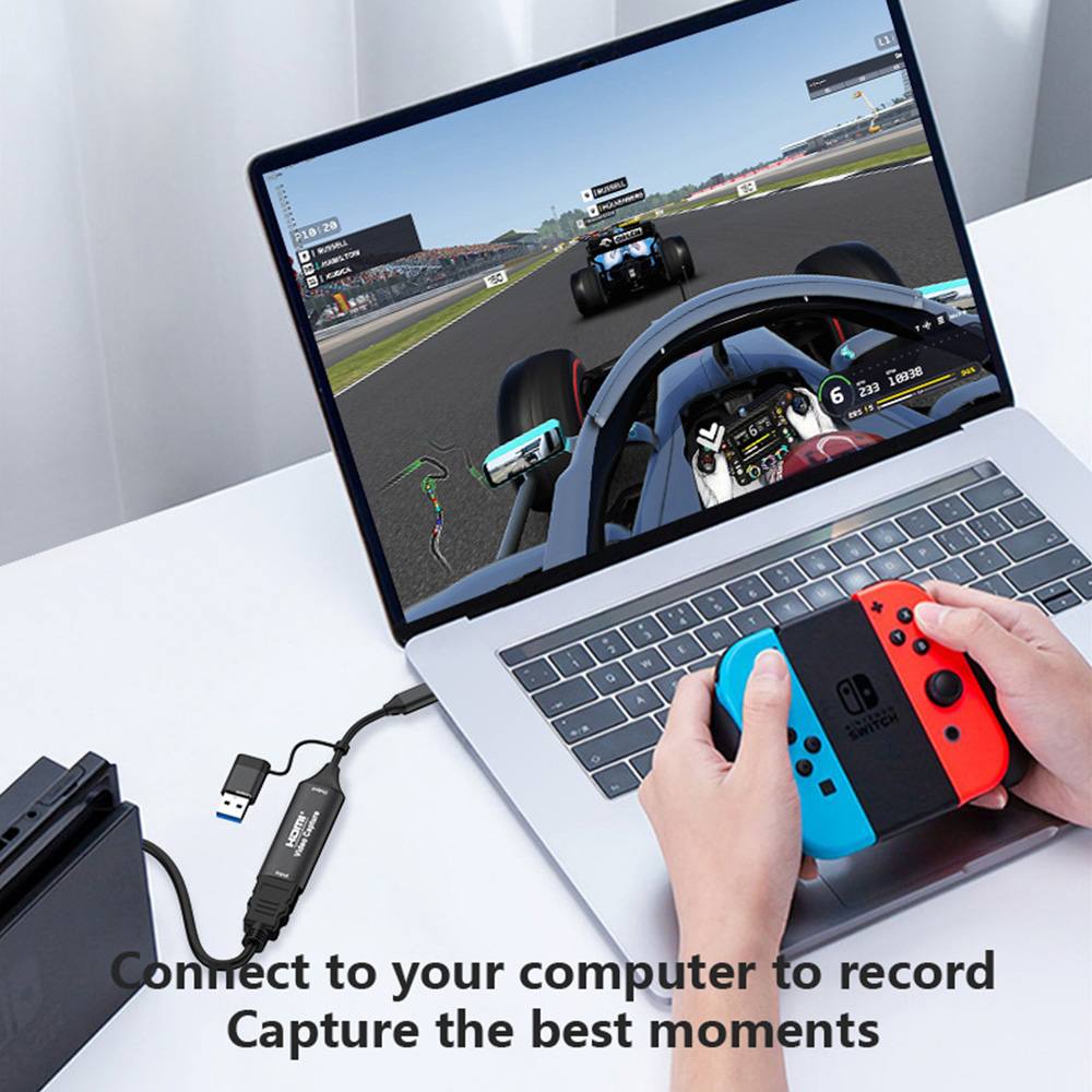 4K 2 in 1 USB 2.0 Video Captur - Gaming Console With Phone recension och pris