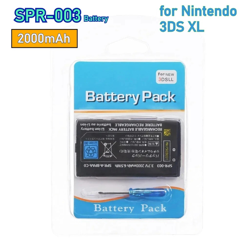 3.7V 2000mAh SPR-003 Replaceme - Gaming Console All recension och pris