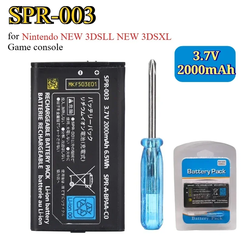 3.7V 2000mAh SPR-003 Replaceme - Gaming Console All recension och pris