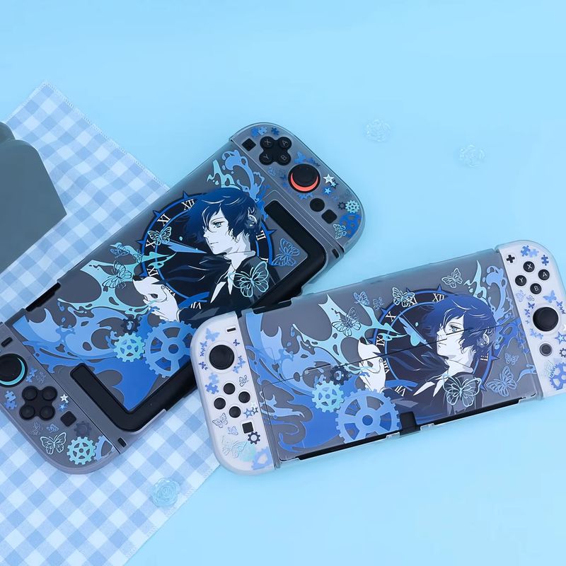 Hot Case Semi Transparent Pers - Nintendo Switch Case recension och pris