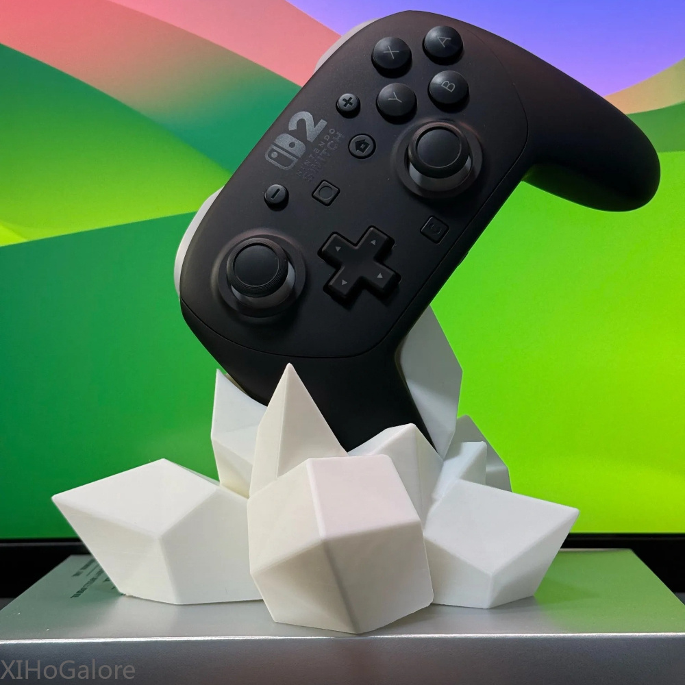3D Printed Crystal Game Contro - Controller Stand Holder recension och pris