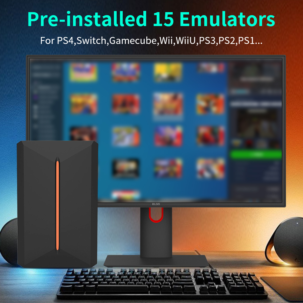 Launchbox OS 500GB Portable Ga - Gaming Console Windows recension och pris