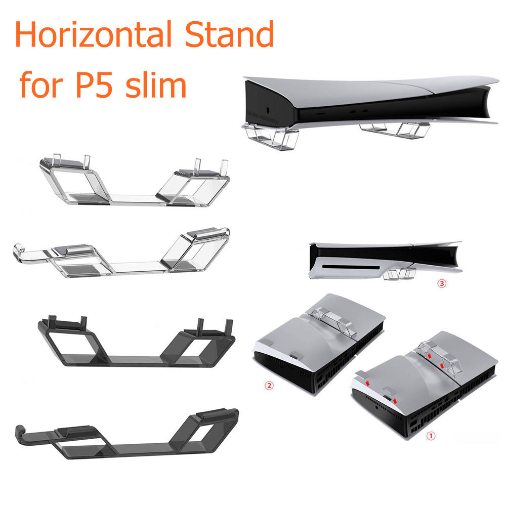 Horizontal Stand for PS5 Slim  - Gaming Console Holder recension och pris