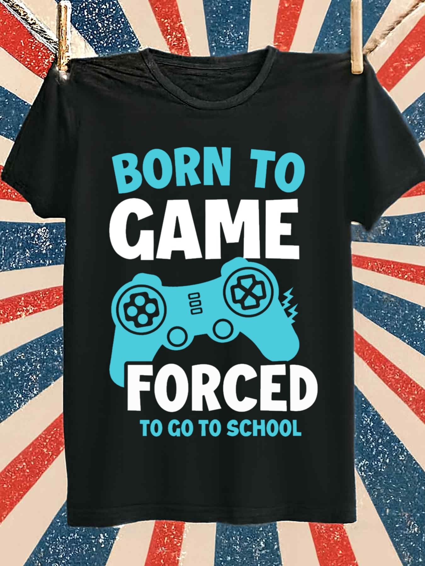 Born to Game Men's Gaming T-Sh - Gaming Console All recension och pris